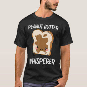 Schattige pindakaas voor mannen vrouwen bijpassend t-shirt