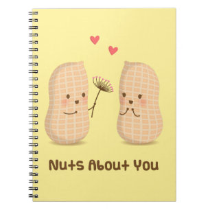 Schattige Pinda's Verliefd Op Jou Grappige Liefdes Notitieboek