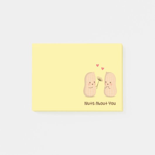Schattige Pinda's Verliefd Op Jou Grappige Liefdes Post-it® Notes (Voorkant)