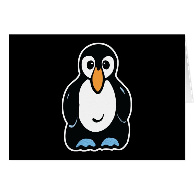 schattige pinguïn (Voorkant Horizontaal)