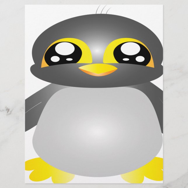 schattige pinguïn (Voorkant)