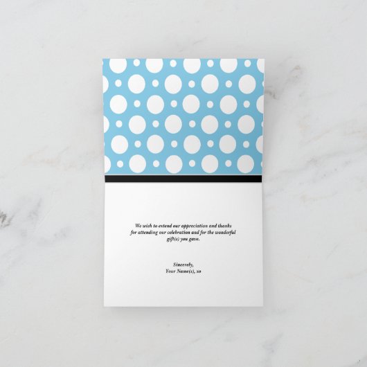 Schattige Pinguïn aangepaste Blauwe Kuip Kaarten (Binnen)