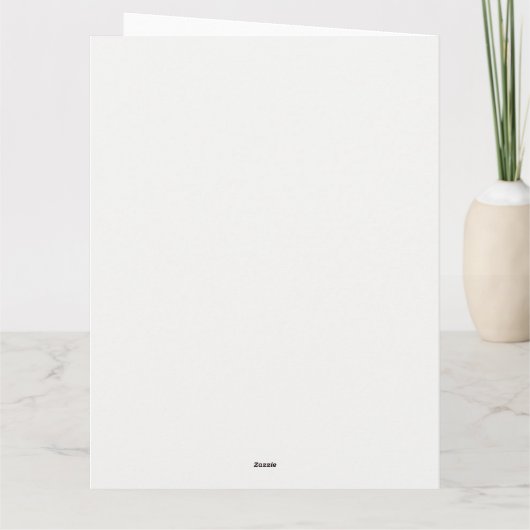 "Schattige Pinguïn" Kaart (Achterkant)