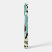  Schattige pinguïn patroon iPhone 15 Case (Linkerkant)