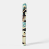  Schattige pinguïn patroon iPhone 15 Case (Rechterkant)