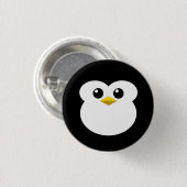 Schattige Pinguïn Ronde Button 3,2 Cm (Voorkant /achterkant)