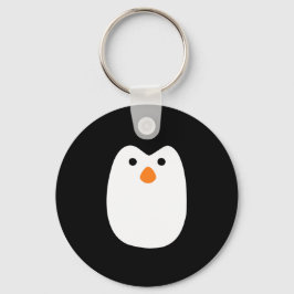 schattige pinguïn sleutelhanger
