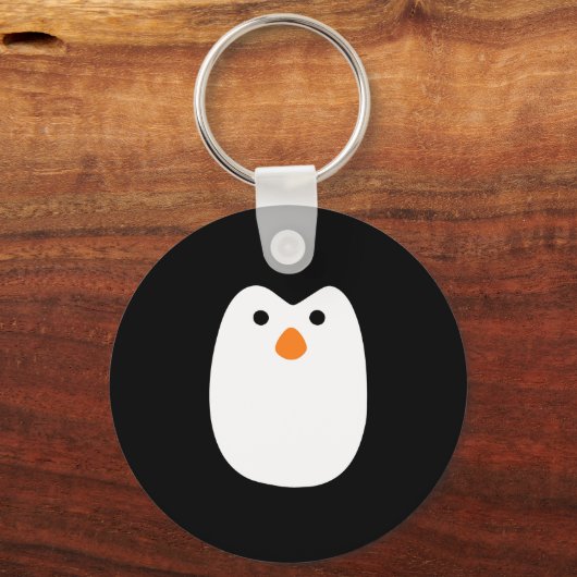 schattige pinguïn sleutelhanger (Voorkant)