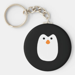 schattige pinguïn sleutelhanger
