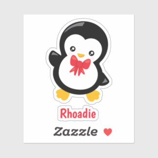 Schattige pinguïn sticker
