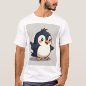 schattige pinguïn t-shirt (Voorkant)