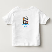 Schattige pinguïn T-shirt voor de verjaardag van d (Achterkant)