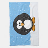 Schattige Pinguïn Theedoek (Verticaal)