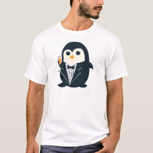 schattige pinguïn tuxedo schattig t-shirt