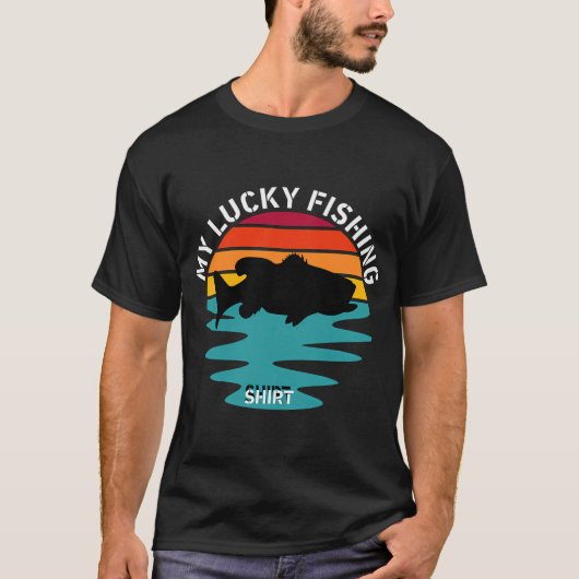 Schattige pinguïn vissen t-shirt (Voorkant)