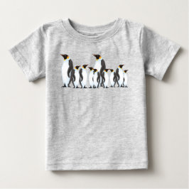 Schattige Pinguïnfamilie