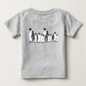 Schattige Pinguïnfamilie (Achterkant)