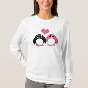 Schattige pinguïns in liefde - Shirt
