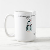 Schattige pinguïns koffiemok (Links)