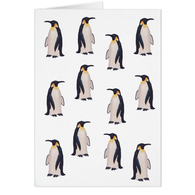 Schattige Pinguïns Patroon (Voorkant)