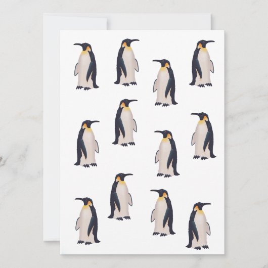 Schattige Pinguïns Patroon (Voorkant)