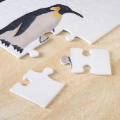 Schattige Pinguïns Patroon Legpuzzel (Zijkant)