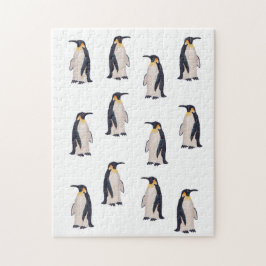 Schattige Pinguïns Patroon Legpuzzel