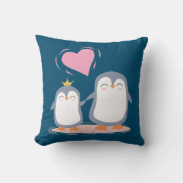 schattige pinguïns uit liefde kussen