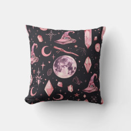Schattige Pink Witchy Kussen