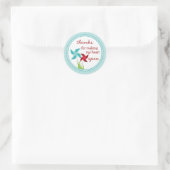 Schattige Pinwheel Love Sticker (voor hem) (Tas)