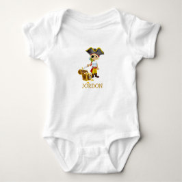 Schattige piraat Baby Romper