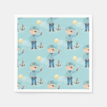 Schattige Pirate Boy Paper