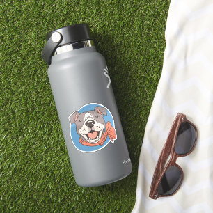 Schattige Pit Bull Sticker