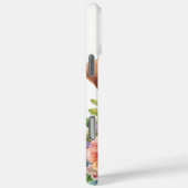 SCHATTIGE PITBULL PUPPY HOND EN BLOEMEN Case-Mate iPhone CASE (Achterkant / Rechts)