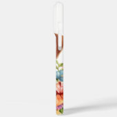 SCHATTIGE PITBULL PUPPY HOND EN BLOEMEN Case-Mate iPhone CASE (Achterkant / Links)