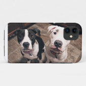 schattige pitbull puppy's honden Case-Mate iPhone case (Achterkant (horizontaal))
