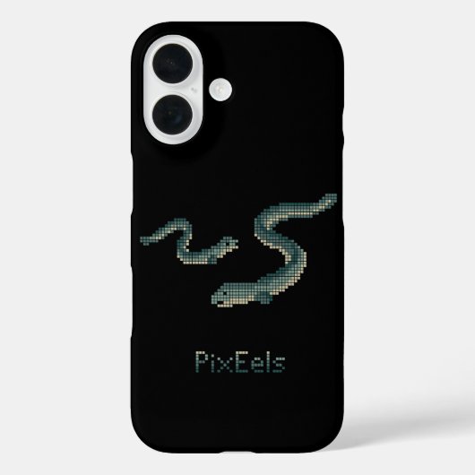 Schattige "PixEels" Gepixelde paling afbeelding Case-Mate iPhone Case (Achterkant)