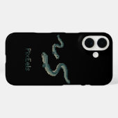 Schattige "PixEels" Gepixelde paling afbeelding Case-Mate iPhone Case (Achterkant (horizontaal))
