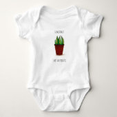 Schattige Plant Baby Outfit Romper (Voorkant)