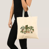 Schattige Plant Lover Botanical Nog een Plant Tote Bag (Voorkant (product))