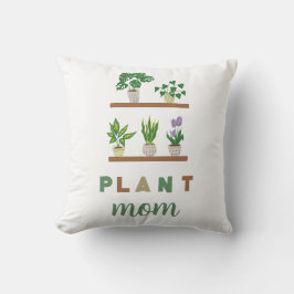 Schattige Plant Moeder Tropisch groen Dame Kussen