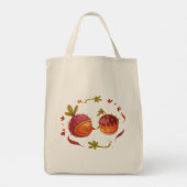 schattige planten tote bag (Achterkant)