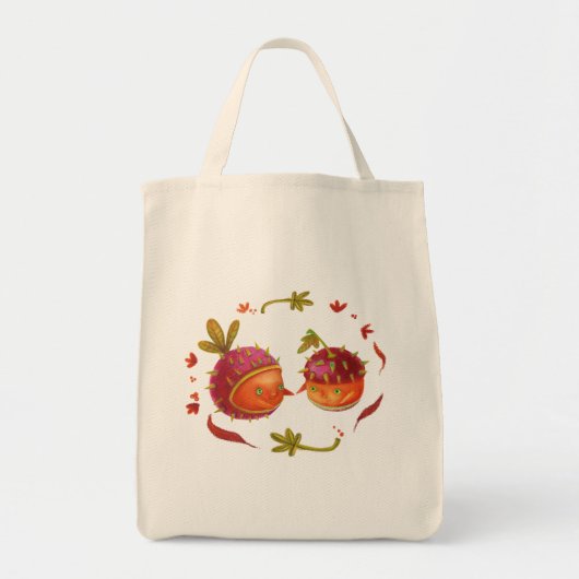 schattige planten tote bag (Voorkant)