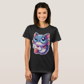 Schattige platkopmeerval t-shirt (Voorkant volledig)