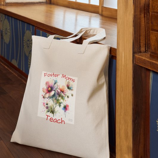  Schattige pleegmoeders leren  Tote Bag