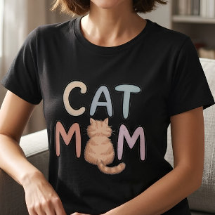 Schattige Pluizige Kat Grappige Oranje Kittens Poe T-shirt