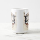 SCHATTIGE PLUIZIGE KITTENS OP BAKSTENEN MUUR KOFFIEMOK (Center)