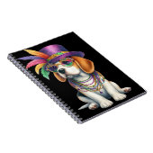 SCHATTIGE PLUIZIGE PUPPYHOND GEKLEED VOOR MARDI GR NOTITIEBOEK (Rechterzijde)