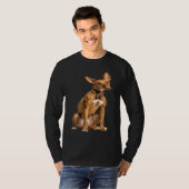 Schattige Podenco T-shirt (Voorkant volledig)