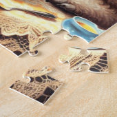  Schattige poedelschilderij Legpuzzel (Zijkant)